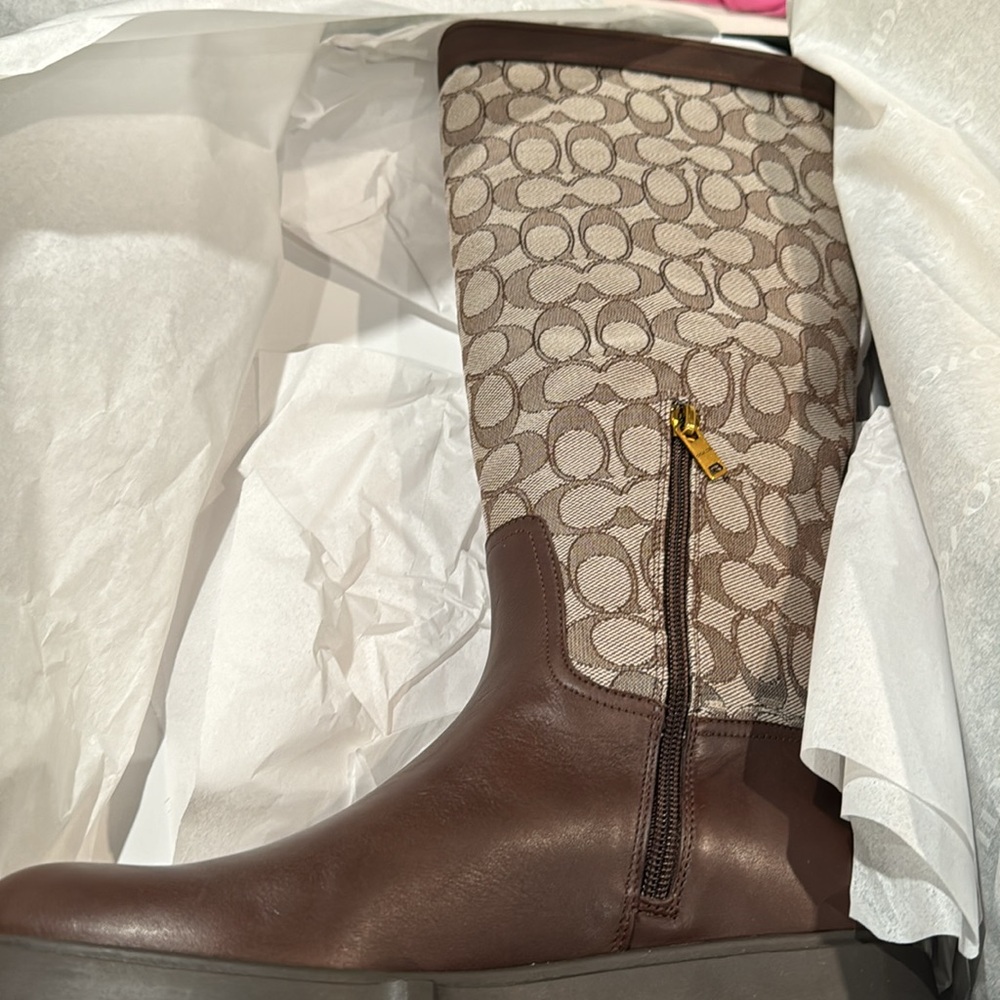 Coach ladies riding boots